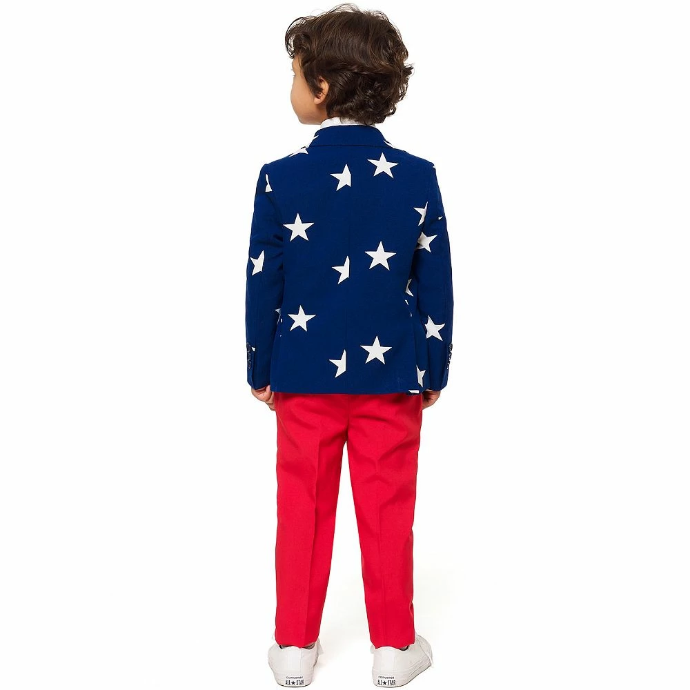 Boys 2-8 OppoSuits Stars & Stripes Americana Suit - Image 2