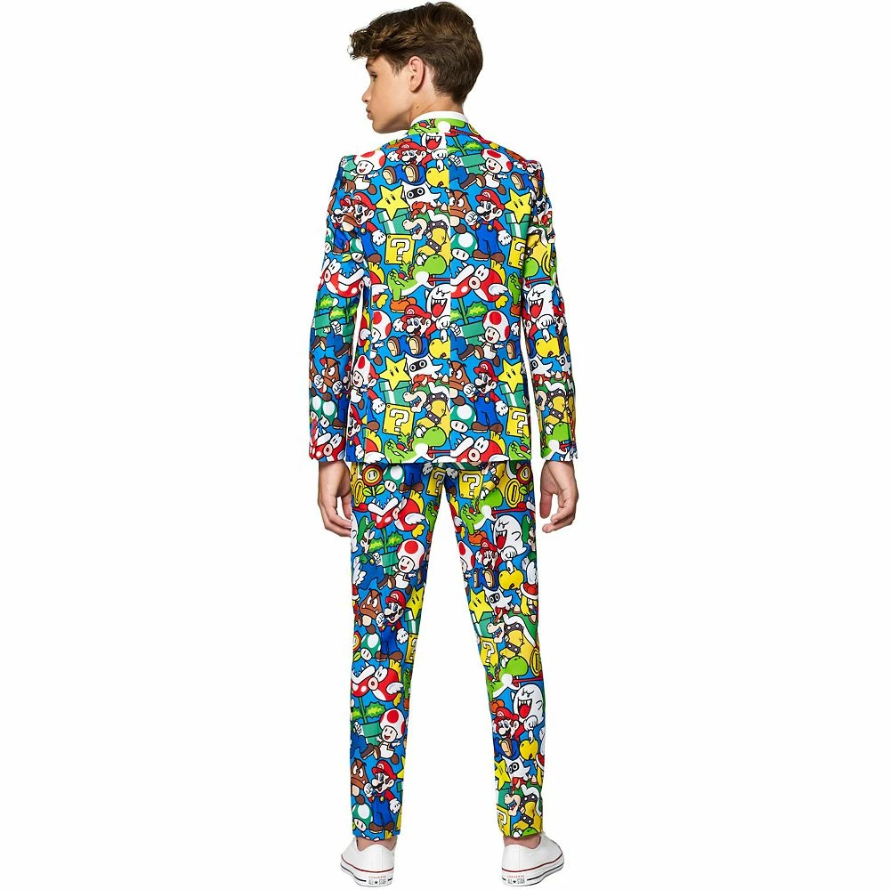 Boys 10-16 OppoSuits Nintendo Super Mario Suit - Image 2