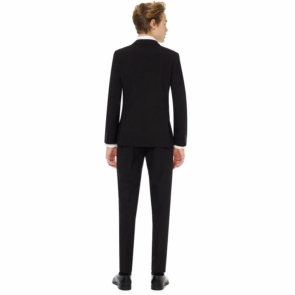 Boys 10-16 OppoSuits Black Knight Solid Suit - Image 2