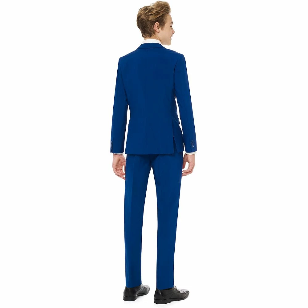 Boys 10-16 OppoSuits Navy Royale Solid Suit - Image 2