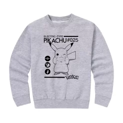 Boys 8-20 Pokemon Electric Type Graphic Fleece Sweatshirt
