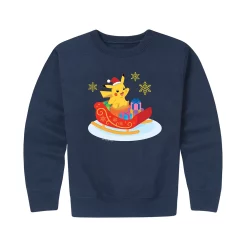 Boys 8-20 Pokemon Gifted Coming Graphic Fleece Sweatshirt