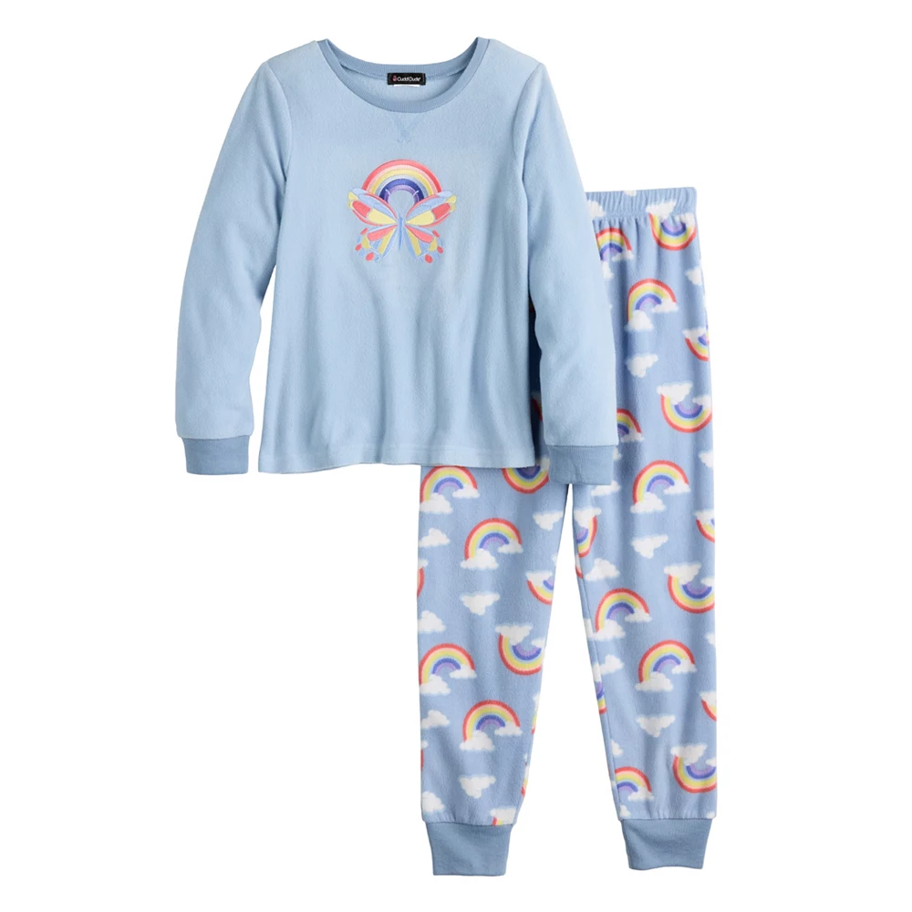 Girls 4-12 Cuddl Duds Pajama Set