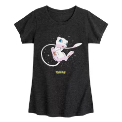 Girls 7-16 Pokemon Starry Mew Graphic Tee