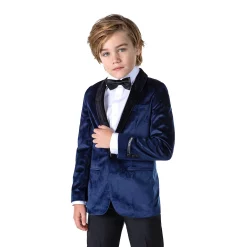 Boys 2-16 OppoSuits Deluxe Solid Velvet Dinner Jacket