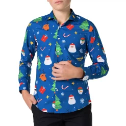 Boys 2-8 OppoSuits Festivity Christmas Button-Up Shirt