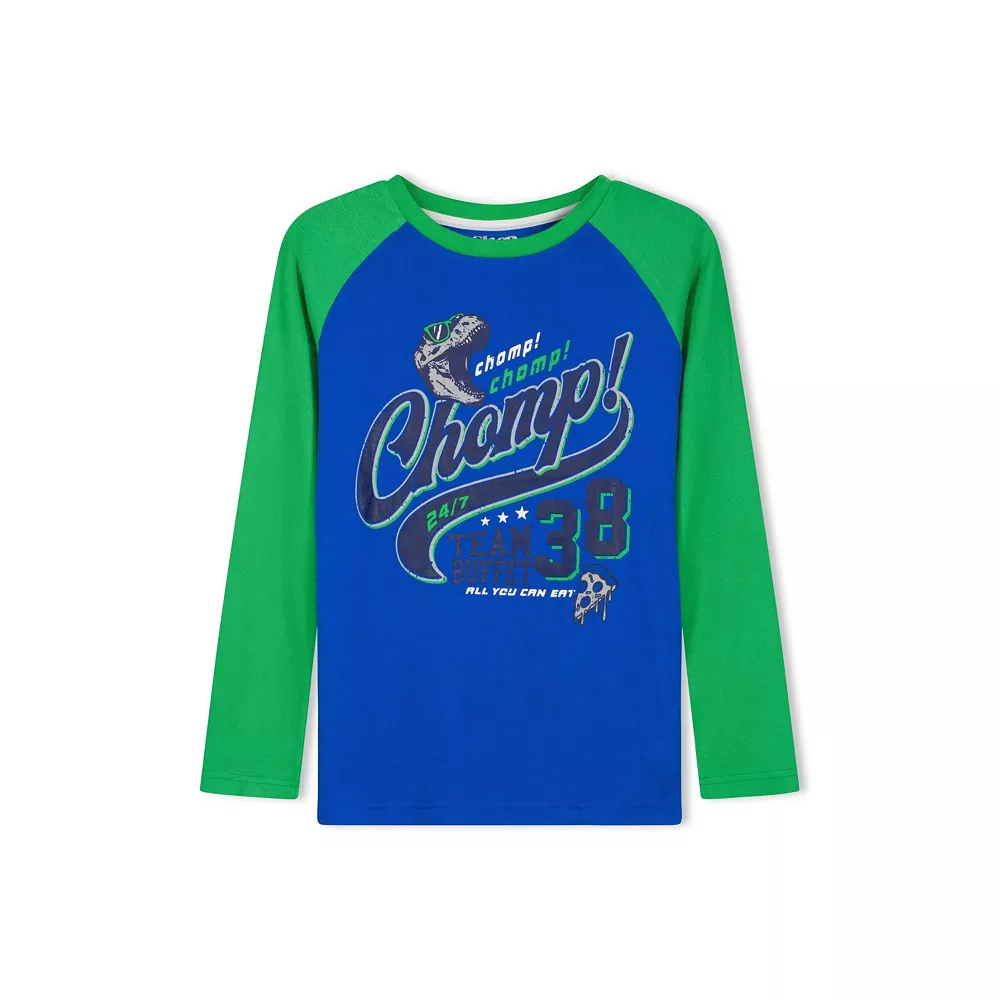 Sleep On It Boys Varsity Champs Brushed Jersey 2-Piece Pajama Sleep Set - Image 2