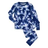 Sleep On It Boys Tie Dye Super Soft Snug Fit 2-Piece Pajama Sleep Set