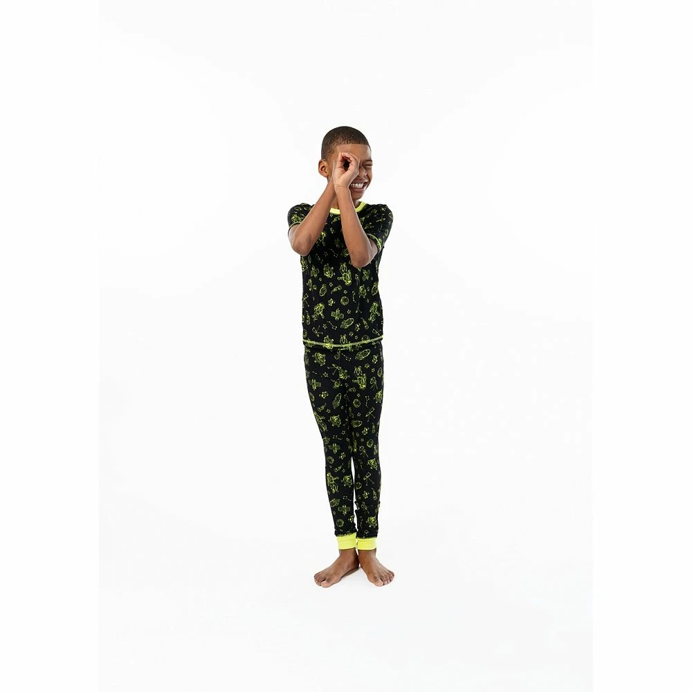 Sleep On It Boys Space Man Super Soft Snug Fit 2-Piece Pajama Sleep Set - Image 3