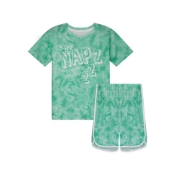 Sleep On It Boys Glow In The Dark Napz 2-Piece Pajama Sleep Shorts Set