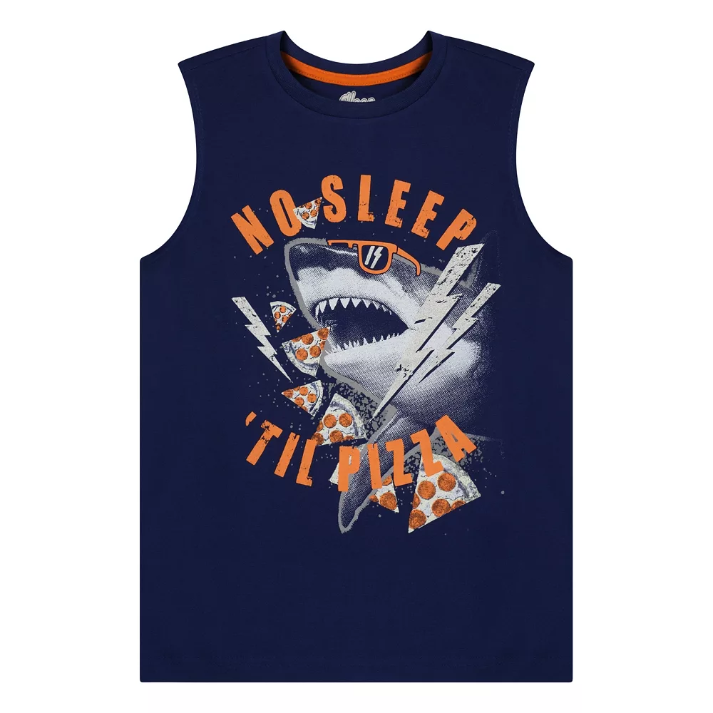 Sleep On It Boys No Sleep 2-Piece Pajama Sleep Shorts Set - Image 4