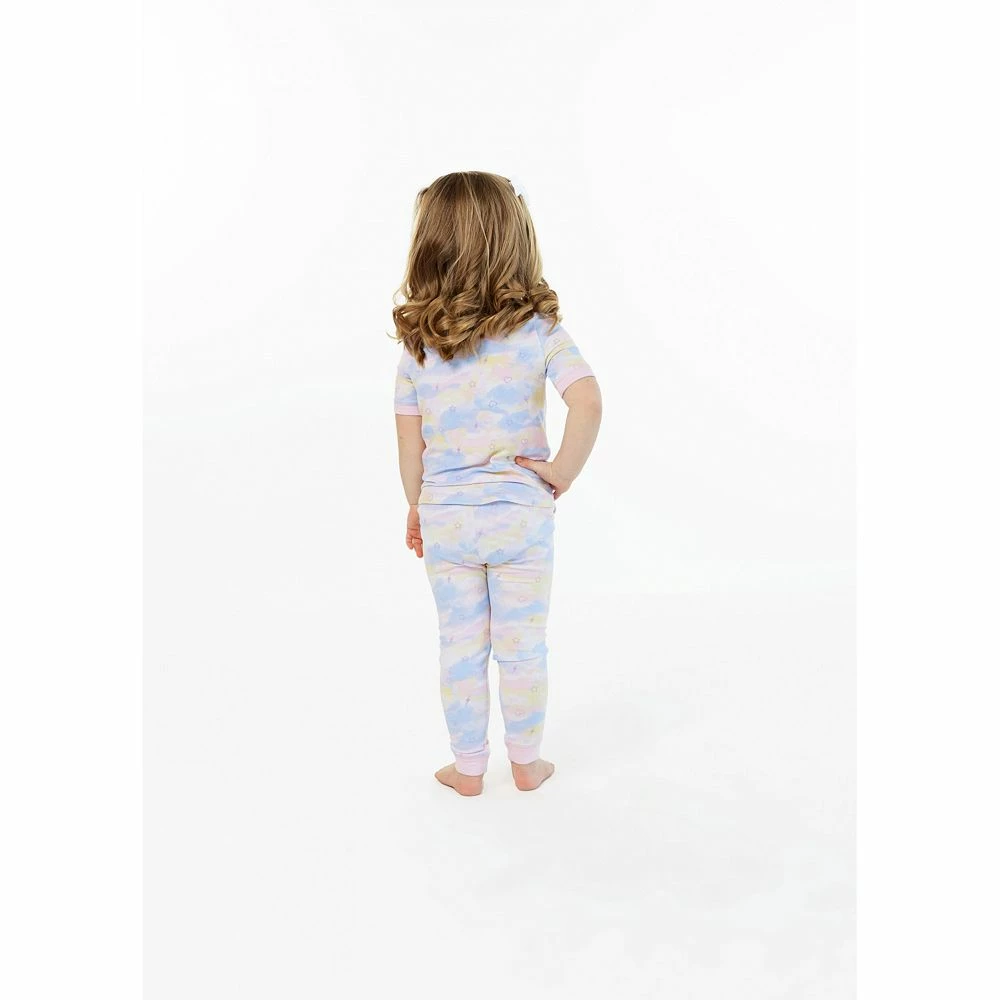 Sleep On It Girls Soft Clouds Snug Fit 2-Piece Pajama Sleep Set - Image 3