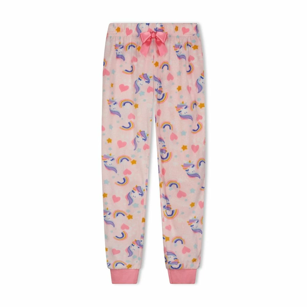 Sleep On It Girls Wake Up Magical Soft Fleece 2-Piece Pajama Sleep Set - Image 3