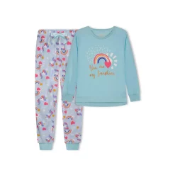 Sleep On It Girls My Sunshine Soft Fleece 2-Piece Pajama Sleep Set